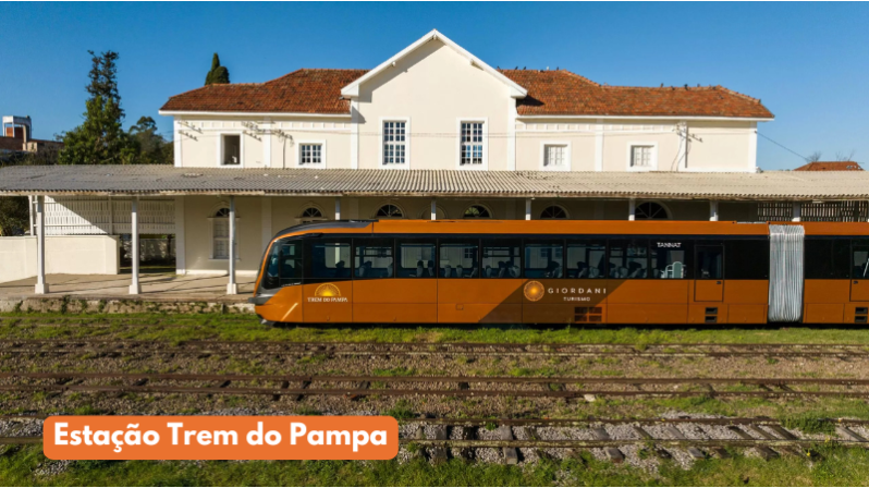 Encante-se no Trem do Pampa, Vinícola Almadén e Compras nos Free Shops de Rivera