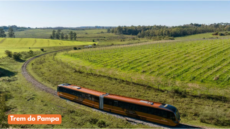 Encante-se no Trem do Pampa, Vinícola Almadén e Compras nos Free Shops de Rivera
