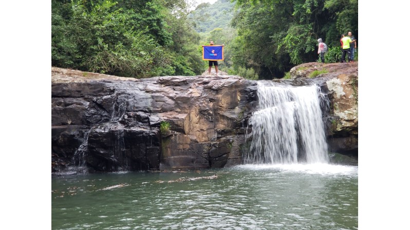 Viaduto 13, Pedra da Tartaruga e Cascata do V13 - Vespasiano Corrêa - RS