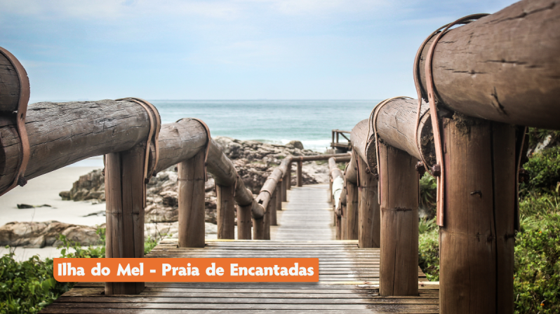 Feriadão 7 de setembro em Curitiba, Trem da Serra do Mar e Ilha do Mel - PR