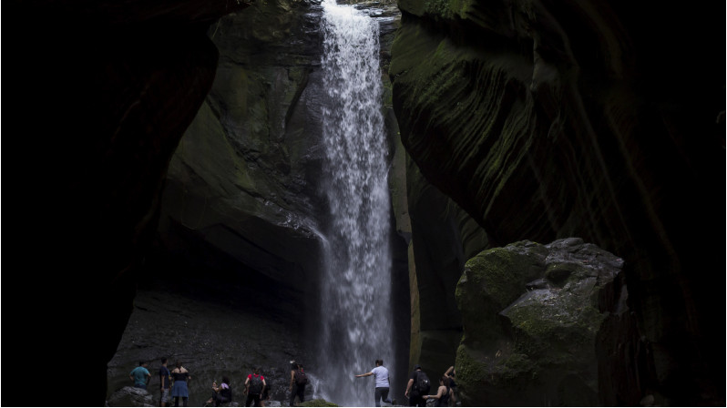 Cascata das Andorinhas e Chuvisqueiro - Riozinho e Rolante - RS