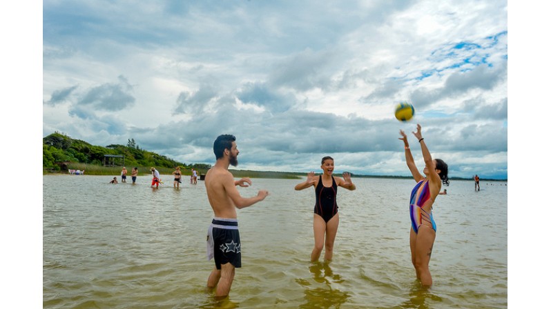 Lagoa azul - O paraíso de Bacupari - RS