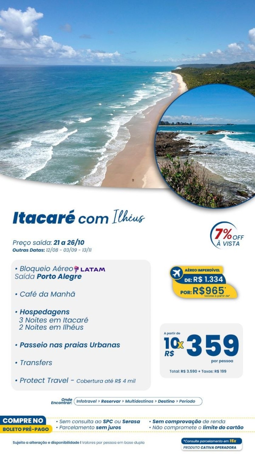 ITACARÉ COM ILHEUS